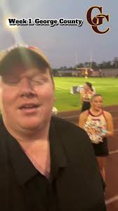 Cody Heaster and myself are determined to find the loudest student section  in South Mississippi. What do we think about the Rebels from George County  High School? 🏈📢