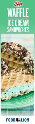 Waffle Ice Cream Sandwiches Recipe Dessert Recipes Eat Dessert Frozen Desserts