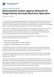Money services business act 2011. Enforc St Partners Plt Chartered Accountants Malaysia Facebook