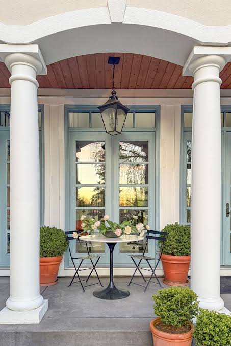My French Country Exterior Paint Colour Reveal; Before & After -