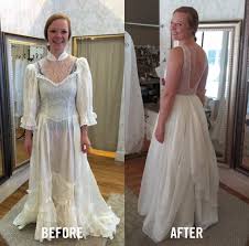 Is your wedding dress a size too big or small on you? Blog Treasured Garment Restoration