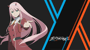 Zero two iphone wallpaper for mobile phone, tablet, desktop computer and other devices. Zero Two Dark Wallpaper