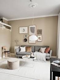 Small Studio With Beige Walls Coco Lapine Design Beige Living Rooms Beige Walls Modern Living Room Interior