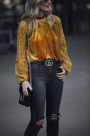 Find many great new & used options and get the best deals for t tahari womens gold velvet dot puff sleeves pullover top shirt xl bhfo 9411 at the best online prices at ebay! Pin On My Vogue