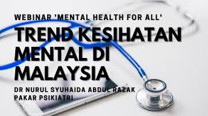 Sebab, di era saat ini, banyak orang mengalami gangguan kesehatan mental, yang kemudian berujung pada tindakan bunuh diri. Trend Kesihatan Mental Di Malaysia Dr Nurul Syuhaida Pakar Psikiatri Youtube