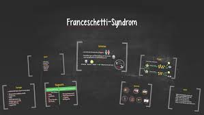 Treacher collins syndrome is a genetic condition that leads to problems with the structure of the face. Franceschetti Syndrom By Anika Klui