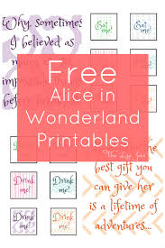 Alice In Wonderland Signs And Free Printables Alice In Wonderland Sign Alice In Wonderland Tea Party Alice In Wonderland Party