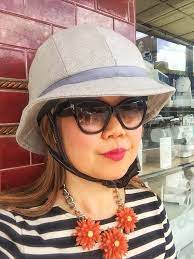 The Ophelia Is Currently Available In Medium And Small For The Nutcase Street Helmet Designed In Sydney Australi Bicycle Chic Bike Helmet Design Bike Style