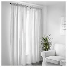 Aina Rideaux 2 Pieces Blanc 145x300 Cm Ikea Rideau Store Rideaux Ikea