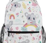 Niedlicher Koala-Schulrucksack für Jungen und Mädchen, Reisetasche,  Büchertasche, Rucksack für Schule
