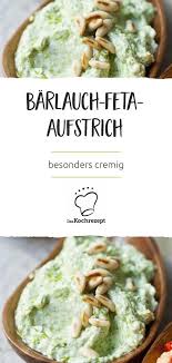 Barlauch Feta Aufstrich Rezept Abendbrot Rezepte Feta
