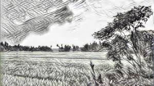 Bagus desain tato simple tangan tato. Art Photography Sketsa Pemandangan Alam Dclick