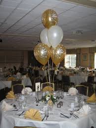 60th Birthday Flowers And Balloons National Balloon Company Products 50th Birthday Centerpieces Birthday Party Table Decorations 50th Anniversary Table Decorations
