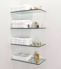 ✅ browse our daily deals for even more savings! 40 The Best Bathroom Glass Shelves Design Ideas Glass Shelves In Bathroom Glass Bathroom Shelves Glass Wall Shelves