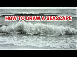 4) how to show the waves crashing against the. Should You Use Fixative On Graphite Drawings How To Draw Seascapes Waves Water Youtube