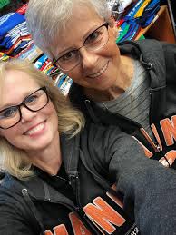 Twinning in our Maine Sweatshirts!