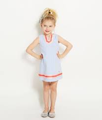 Girls Seersucker Tunic Dress Kids Outfits Girls Dress Shop Little Girl Fashion
