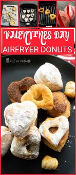 Biscuits In Air Fryer Donuts Heart Shaped Airfryer Donuts Come Together In Less Than 10 Minutes And Are Perfect For Valentine S Day Made W Healthy Dessert Recipes Recipes Valentines Food