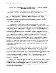 Doc Ultima Noapte De Dragoste Intaia Noapte De Razboi Tema Si Viziunea Despre Lume Bianca Marlena Ceoromila Academia Edu