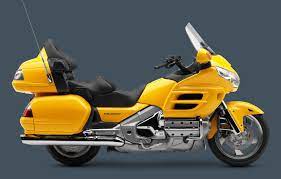 Gold Yellow Wing Touring Motorcycles Honda Cruiser Goldwing Motorcycles