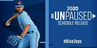 The washington nationals host the new york yankees and the los angeles dodgers face the san francisco giants in the only two games set for that date. Toronto Blue Jays On Twitter It All Starts July 24 Presenting Your 2020 60 Game Bluejays Schedule Https T Co N3hfh9aaus