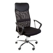 كرسي مكتبي شبكة أسود Chairs Tables Office Furniture Furniture Household Saco Store