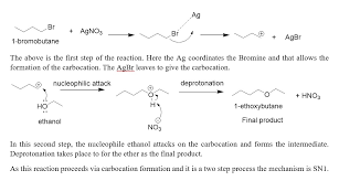 Solved Part B. Silver Nitrate In Ethanol (Sul Mechanisms) 7. | Chegg.Com