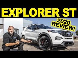 2020 Ford Explorer St Exterior Interior Full Review Youtube In 2020 2020 Ford Explorer Ford Explorer Ford