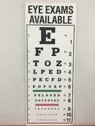 Check Out The Eye Chart Time For New Glasses Stock Photo