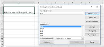 How To Allow Spell Check In A Protected Worksheet In Excel