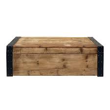 Table Basse Coffre Industrielle Transition Tables Basses Coffres Table Basse Table Basse Bois