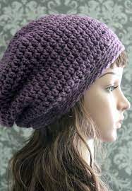 How to crochet a rasta beanie. Free Crochet Slouchy Hat Pattern