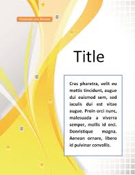 First, open a new document in microsoft word. Microsoft Word Ms Word Cover Page Designs Free Download