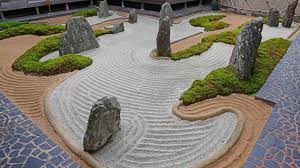 Japanese rock gardens, or zen gardens, consist of a variety of limited plant life, moss and rocks that are gravel should be a subdued color to complement the quiet elegance of the japanese garden. How To Truly Define A Japanese Garden The Japan Times