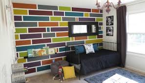 Wall Art Wall Art With Tape And Paint As a living room accent wall, decals like these would definitely do the job of drawing attention to the right places.