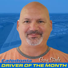 We're proud to recognize Gary Steele as our August Driver of the Month!  Gary, from Whitelake, MI, has been a Regional Driver with Caledonia Haulers  for one year. In that time, he