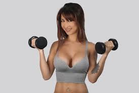 Busty exxxercise