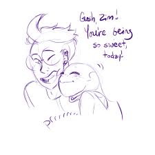 Pin By Grace Roszell On Zadr Invader Zim Characters Invader Zim Art Poses