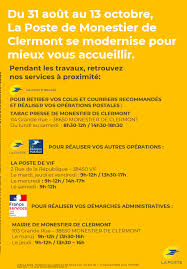 Caf nationale, paris 13, 9 mars 2013, 13:18, par adélaïde philippe. Fermeture Pour Travaux De La Poste De Monestier De Clermont Du 31 Aout Au 13 Octobre Lalley