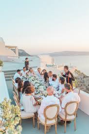 Sun Soaked Santorini Wedding In 2020 Santorini Wedding Small Destination Weddings Greece Wedding
