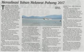 Tengku arif bendahara pahang selamat dikebumikan. Perbadanan Kemajuan Negeri Pahang Mereliasi Tahun Melawat Pahang 2017
