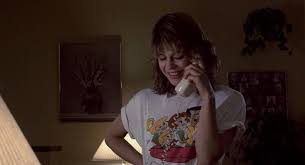 Just her name, and the name of the city where she lived. Linda Hamilton S Character Sarah Connor Is Wearing A Jetsons T Shirt In The Terminator 1984 When She Answers The Phone The Jetsons Are A Family From The Future Where Intelligent Machines Are Common