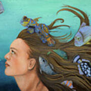 Blue Fish updated by Leah Saulnier The Painting Maniac