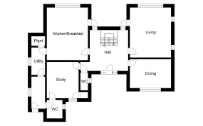 Modern Chalet Bungalow Ground Floor Plans In 2020 Bungalow Floor Plans Bungalow Extensions Bungalow Design
