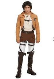 140 i don't have a reason / i'll add one later. Attack On Titan Eren Jaeger Scout Regiment Uniform Halloween Cosplay Anime Nwt Ebay