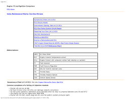 Another clear sign of a bad fuel pump relay is a car that suddenly begins to slow down without any provocation from the driver. Engine Fi And Ignition Computers Faq Home Symptoms Of Bad Lh2 4 Ecu Manualzz