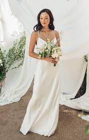 30 Budget Friendly Wedding Dresses You Can Shop Right Now One Fab Day Budget Friendly Wedding Dresses Wedding Dresses Crop Top Wedding Dress
