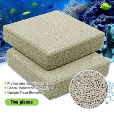 Ceramic Bio Media Aquarium Filter Media Ceramic Biological Filter Media For Marine And Freshwater Fish Tank Aquarium Filter Fresh Water Fish Tank Freshwater Fish