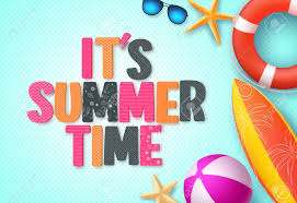65 images summertime clipart use these free images for your websites, art projects, reports, and powerpoint presentations! It S Summer Time Background Banner Template With Colorful 3d Summer Text And Beach Elements In Blue Pattern Background For Summer Season Vector Illustration Royalty Free Cliparts Vectors And Stock Illustration Image 97991598