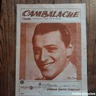 cambalache. partitura tango grabado por julio s - Compra venta en todocoleccion